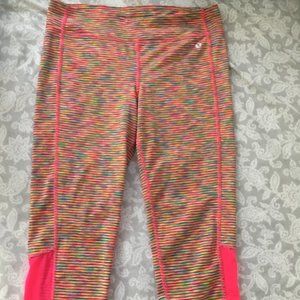 Xersion Active Multicolor Capri Leggings